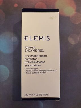 BNIB by ELEMIS White Tube Skincare Peel with Silver Cap